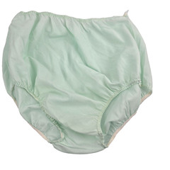 Vintage Lightweight Silky and Sheer Bloomers Panties No Gusset Cotton/Poly M