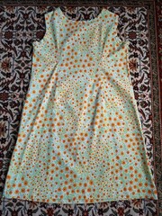 Vintage 1960s Womens House Dress
