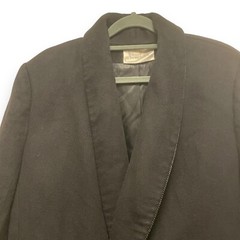 Vintage Neiman Marcus Cashmere Coat Union Made Black Women’s Size 8