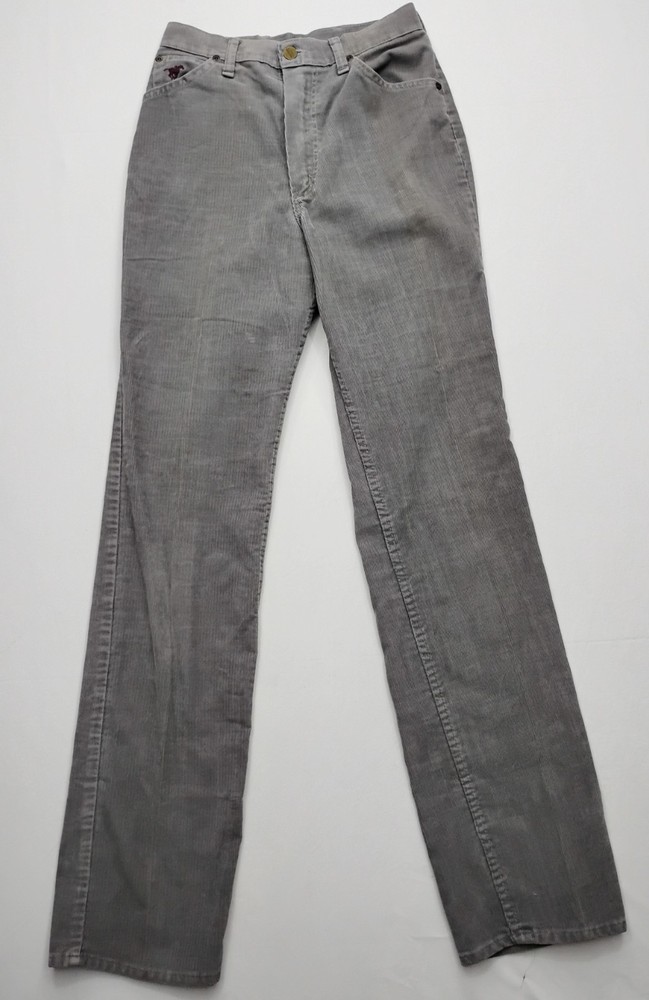 Wrangler Corduroy Women’s Brown Pants Size 11 Vintage Made In USA Retro 26×33