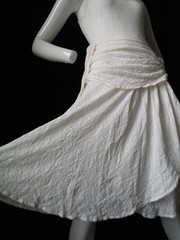 Fredericks of Hollywood VTG 70’s Rare Very Pretty Cream Color Nylon Lace Dress M