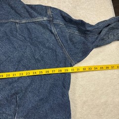 Venezia Sportswear Vintage Denim Trucker Jacket Blue Made in USA 26/28 3376-49