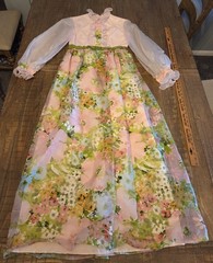 Sylvia Ann Union Made Vintage Hippie Dress