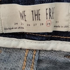 We the Free She’s all that notch mini denim skirt size 29 Y2K 90’s Country