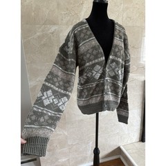 VTG 80s Jantzen Grandpa Cardigan – M Green Drop Shoulder Cottage Deadstock USA