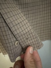 Vintage Panhandle Slim Western Snap Shirt Womens 6 Cropped Plaid Bib 80s USA