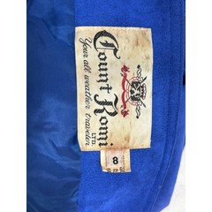 Vtg Count Romi ltd Women’s 8 Cobalt Blue Your All Weather Traveler Outerwear USA