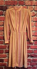 VTG Striped Dress No Tags See Photos For Measurements C37