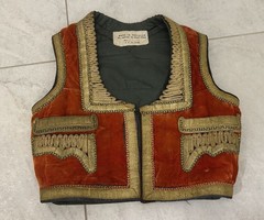 Vintage Turkish Vest Hendrix Morrison Style Made In Pakistan Size M