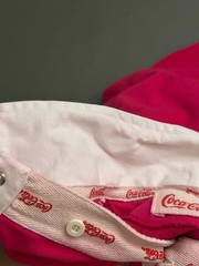 Vintage 1980s Coca Cola Short Sleeve Polo Shirt Set of 2 in Vibrant Colors