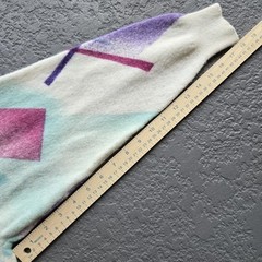 Vtg 80s Antonella Ore Italy Handmade Abstract Mohair Sweater Women’s M