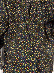 Avon Fashions VTG 90s Blazer Blouse Size 5/6 Long Sleeve Button Up Geometric