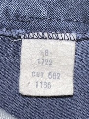 VTG Calvin Klein Jeans High Waist Smooth Bottom Cut 682 -Sz 9 – Actual 25 x 31.5