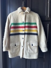 Vintage 60s-70s Hudson’s Bay Wool Jack W/ Quilted Interior