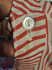 Vintage Candy Striper Apron 50’s IMPERIAL UNIFORM DRESS-Small- W/ PATCH & PINS