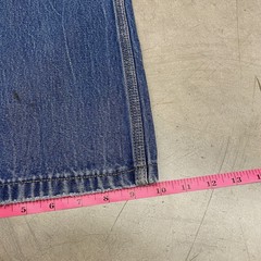 VTG 1970s Chemin De Fer Embroidered Talon Zip Denim Jeans