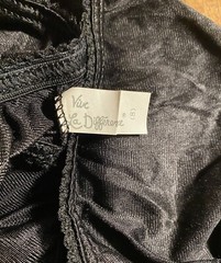Vintage Vive La Différence Panties Size 8 Black/Red Lace NWOT