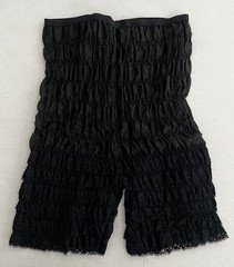 Vintage Malco Modes Petti-Pants Bloomers Square Dance Size Small Black