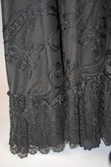VICTORIAN FRENCH LADIES CAPES WITH PARIS LABEL, LOT OF 2