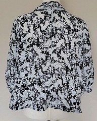 Vtg Torrid Skull Cardigan Size L XL 1 AOP Mall Goth Y2K Pink Label Halloween