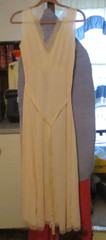 Coral Mist Nightgown Van Raalte Maxi Long Lace Overlay Bust Chest 34 VintageNWT
