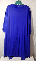 Vassarette Pajama Set & Robe XXXL Peignoir Blue 3 pc Embroidery Loose Fitting 3X