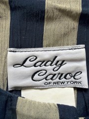 Lady Carol of New York Blue Vintage Dress 1980s Women’s Size 12