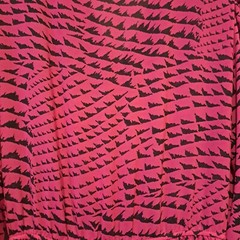 Georgee Originals Vintage Deadstock 70s 80s Pink Dress Size M- See Measurements