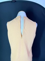 Vintage 1960s Talbott Traveler Size 36 Dacron Polyester Sleeveless Shell