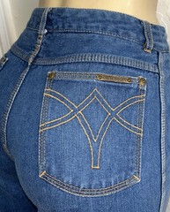 Vintage 1970s Organically Grown Arpeja Bell Bottom Wide Leg High Rise Jeans 13