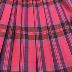 Vintage Evan Picone Skirt Size 10 Worsted Wool Pleated Plaid Maxi School Girl