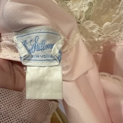 Vintage Eve Stillman Couture Pink Long Robe Sleeveless Gown Pink M L