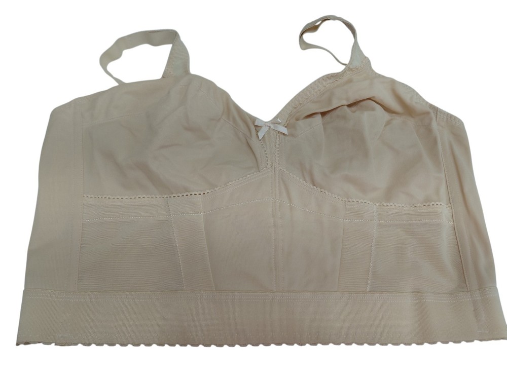 Vintage Crown-nette Longline Bra Size 48C