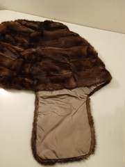 Vintage Original Brown Mink Fur Stole Wrap 50s/60s Kirkland’s