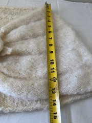 VINTAGE 50’S 60’S Stole Shawl Wrap Caplet HANDMADE Prom Wedding S/M/L