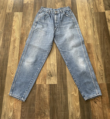 Rustler Wrangler Misses Jeans size 12 Made in USA Tapered W26 L28