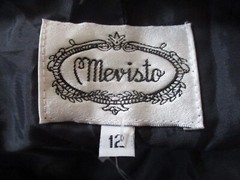 VTG 90’s NWT Mevisto Palazzo Pants Size 12 Textured Striped Sheer High Waist