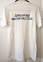 Vintage Singapore Water Ski Club T Shirt Graphic Print Makin’ Spray Small 34