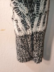 80s Vintage Womens L Geometric Print Crew Neck Sweater Expressions