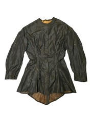 Antique Victorian Black Silk Taffeta Bodice 1870s-1890s Collector’s Piece