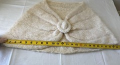 VINTAGE 50’S 60’S Stole Shawl Wrap Caplet HANDMADE Prom Wedding S/M/L