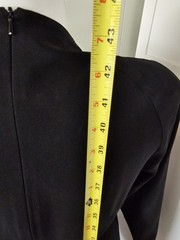 1980s AvantGarde Flapper Revival Retro Glamour Cocktail Little Black Dress Sz 12