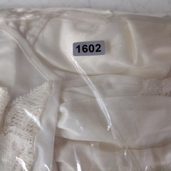 VTG Shadowline Bridal Cream SILKY Nylon Peignoir Robe Nightgown olga esque MED