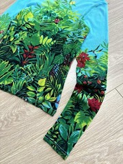 Vintage Kenzo Jungle Mesh Top Long Sleeved Y2k Size S Avant Garde French 90s