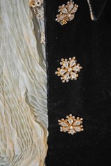 VICTORIAN BLACK VELVET BODICE JACKET CIRCA 1890s, LABEL