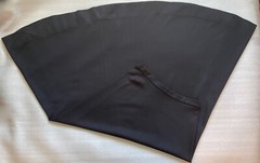 VINTAGE MADE IN ENGLAND: PROVA, BLACK A-LINE FULL MIDI SKIRT, S 30″ WAIST, EUC