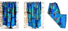 VTG Lady Carol New York Suit Two Piece Tailored Abstract Paisley Colorful EUC