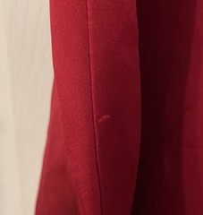 VTG Night Way Nightway Coll. Red Maxi Formal Ball Dress Gown, Sz 14 READ