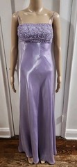 Morgan & Co Lilac Formal/Prom/Homecoming Gown Size 9/10 Open Back Vintage 1990s