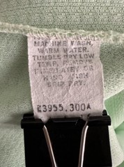 Green Plaid Polyester Pants 31×28 Lightweight Elastic Waist Vtg 70’s